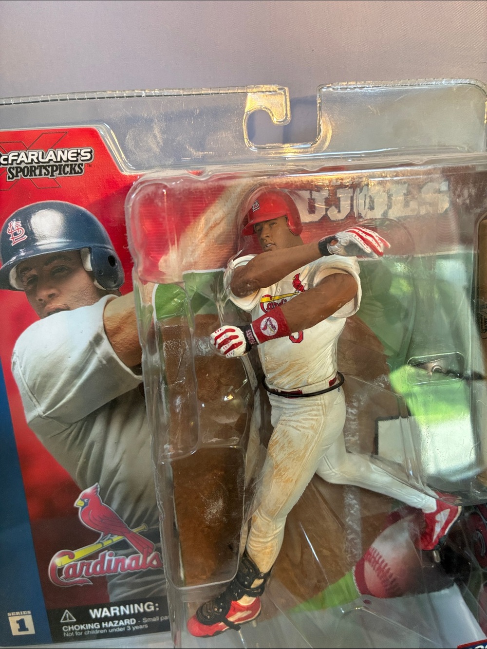 St. Louis Cardinals Red and White Batting Gloves - Team Style Performance